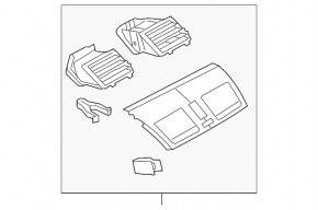 Mazda3 MPS 09-12 Central Air Duct