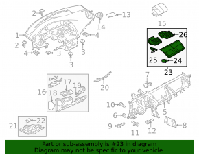 Mazda3 MPS 09-12 Central Air Duct