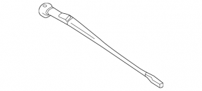 Wiper arm right Ford Escape MK3 13-