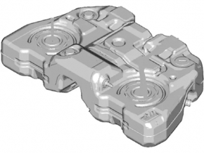 Fuel tank Ford Fusion mk5 13-16 AWD