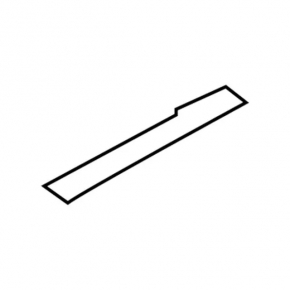 Roof trim rear right Ford Edge 19 - for panorama, scratch