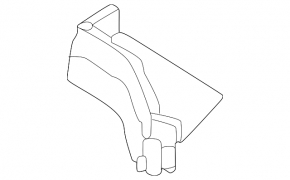 Trunk tray right Mazda CX-5 22-25