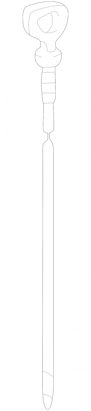 Oil dipstick 3MZ-FE Lexus RX400h 06-09