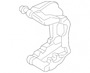 Rear right caliper bracket for BMW 5 G30 17-23 for 330/20mm
