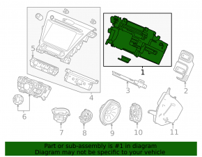 Acura MDX 14-15 Navigation Computer