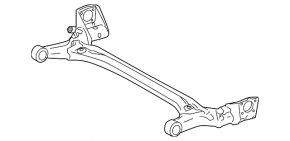 Toyota Prius 2009 rear beam