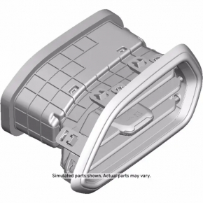 Front panel air duct deflector right Chevrolet Bolt EV 22-23