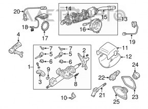 Steering Column Frame Lexus RX300 98-03