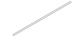 Door seal lower front right BMW X1 F48 16-22