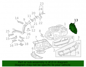 Lexus RX400h 06-09 Tank Guard
