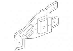 Keyless Entry Receiver mount rear left Hyundai Tucson 25-26