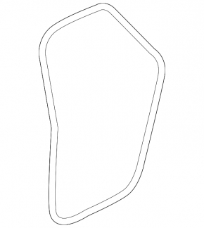 Door seal rear right Audi Q3 8U 15-18