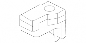 Kia Sportage 17-22 battery positive terminal cover