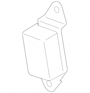 Airbag sensor center left Subaru b10 Tribeca