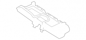 Upper radiator air duct G-class W463 G550 19-24