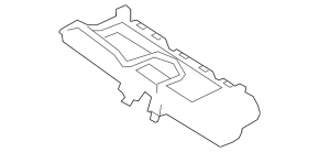 Upper radiator air duct G-class W463 G550 19-24