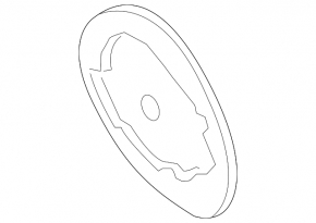 Lincoln MKC 15 Fuel Cap - with Housing, Broken Fasteners