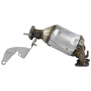 Front exhaust manifold with catalytic converter Ford Edge 15-18 3.5