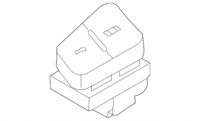 Door lock button rear left VW CC 08-17 