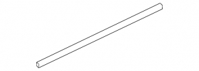 Glass seal inner front left Volvo XC60 18-23