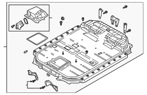 Audi E-Tron 19-23 95 kWh High Voltage Battery Assembly