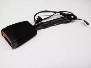 Driver's seat belt latch VW Passat b7 12-15 USA black with sensor