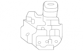 Front left mirror control for Toyota Venza 23-24