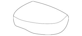 Right mirror cover for Nissan Frontier 22-26