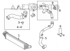 Map Sensor Ford Edge 19- 2.0T