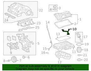 Toyota Highlander 17-19 3.5 Oil Sump