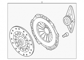 Clutch kit BMW 5 F10 11-16