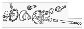 Cadillac CTS 14-19 3.6 Front Gearbox Crunching
