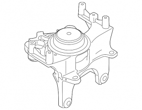 Left engine mount for Mitsubishi Outlander 22-25 2.5