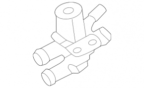 Cooling system valve Polestar 2 21- small