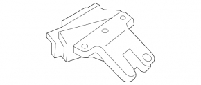 Boot lid lock Audi A4 B8 08-16 sedan