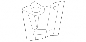 Expansion tank bracket Audi Q7 16-