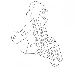 Audi Q7 Interior Fuse Box 16-