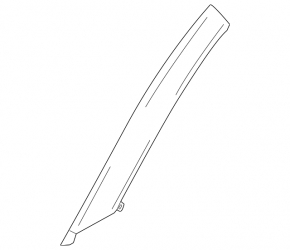 Front pillar trim outer front right BMW i3 14-20