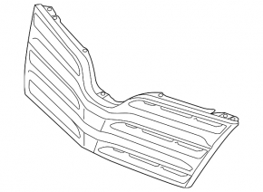 Radiator grille grill Toyota Venza 09-12 dorest