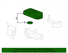 Smart Key for Honda Civic XI FE/FL 22-26 4 Buttons