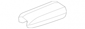 Mercedes W164 ML armrest, beige, with wiring