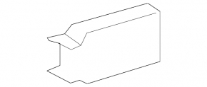 Front bumper reinforcement fang left Mercedes W213 E 17-23