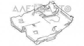 Rear floor covering Mercedes GLA 14-20