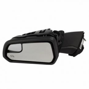 Left side mirror assembly for Ford Mustang mk6 15-23, 7 pins, folding, turn signal, heated, red