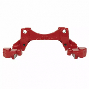 Red front left caliper bracket for Ford Edge 19-24
