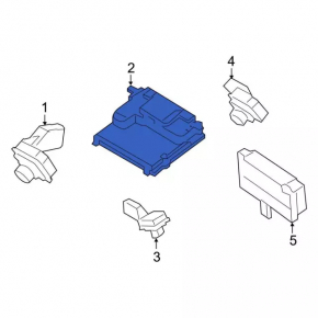 Ford Escape MK4 Lane Keeping Camera 23-