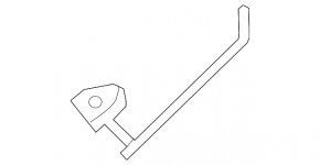 Rear tilt sensor for Porsche Cayenne 19-26