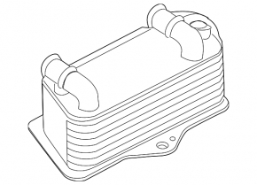 Automatic transmission oil cooler for VW Passat b7 12-15 USA 2.0 TDI 3.6