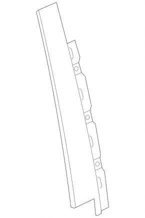 Front side door trim, rear right, Audi E-Tron 19-23