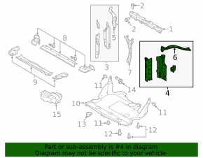 TV eyepiece left Subaru Outback 20-
